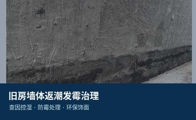 旧房墙体返潮发霉治理